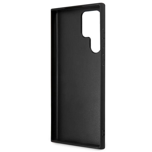 GUESS futerał do SAMSUNG S24 Ultra GUHCS24L4GMGGR (Leather 4G Metal Logo) czarny