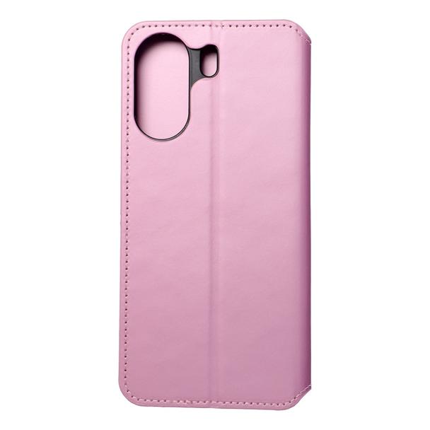 Kabura DUAL POCKET Book do XIAOMI Redmi 13c / POCO C65 jasny różowy