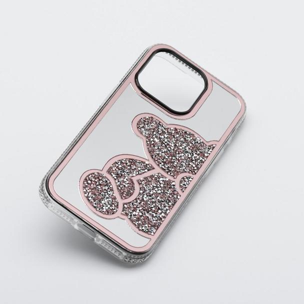 Etui na iPhone 18 Pro / 17 Pro Teddy Bear różowe