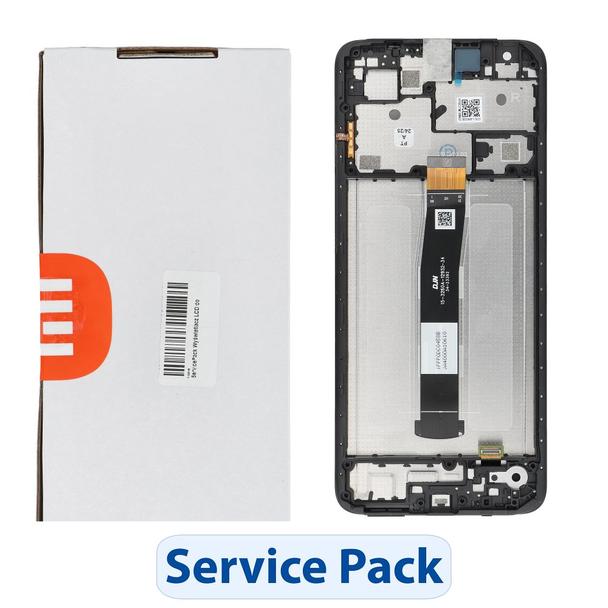 ServicePack Wyświetlacz LCD do XIAOMI Redmi 12C Gray 5600010C3T00