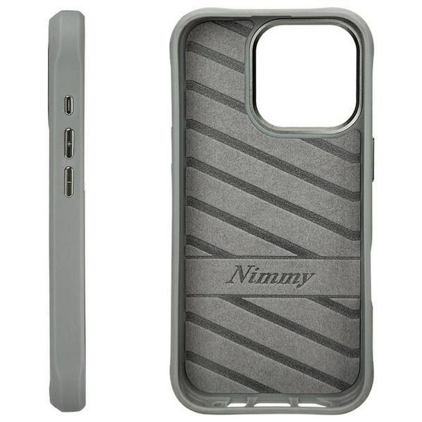 NIMMY futerał COOL&CUTE 2.0 Bear do IPHONE 16 Pro szary