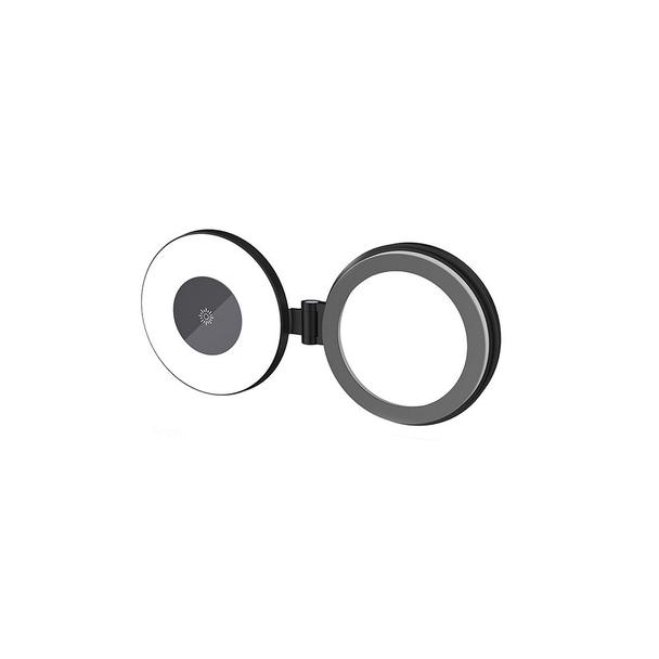 Mini podstawka magnetyczna do telefonu z lampką kompatybilna z MagSafe czarna