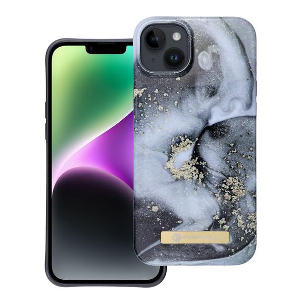 Etui na iPhone 14 PLUS Forcell F-Protect Mirage zgodne z MagSafe marble mist