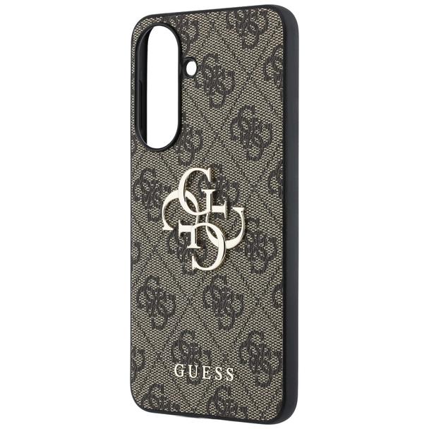 GUESS futerał do SAMSUNG Galaxy A37 GUHCSA374GMGBR (4G Big Metal Logo) brązowy