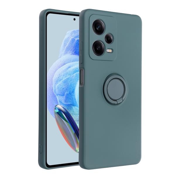 Futerał SILICONE RING do XIAOMI Redmi Note 12 Pro 5G  zielony