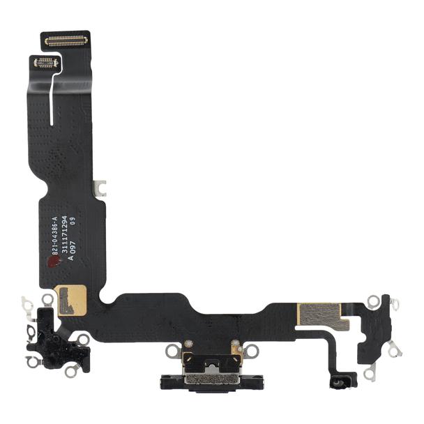 Taśma ładowania USB do IPHONE 15 Plus czarna (demontaż)