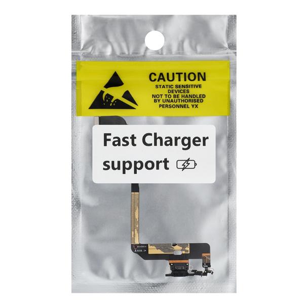 Taśma ładowania USB do IPHONE XS czarna (demotaż)