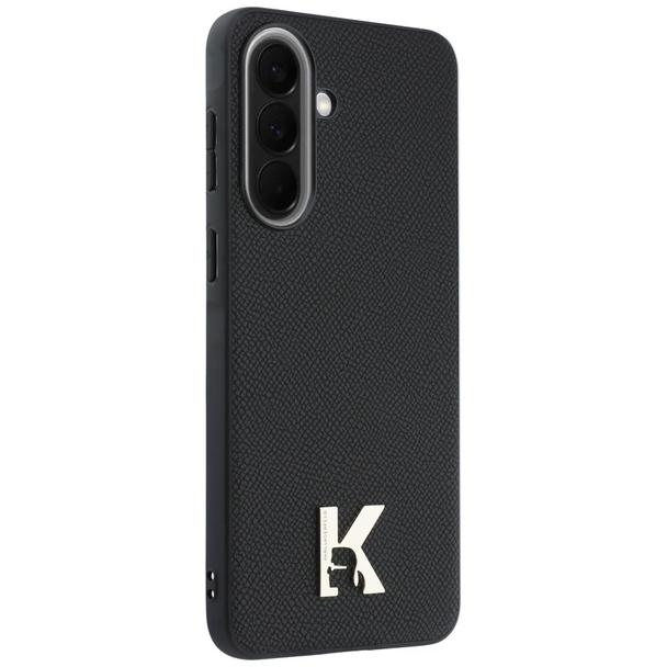 KARL LAGERFELD futerał do SAMSUNG A37 KLHCSA375PGFKHGK (PU W/ KHEAD LOGO BLACK ) czarny