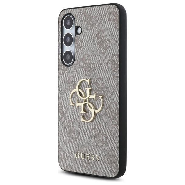 GUESS futerał do SAMSUNG S24 FE GUHCS24FE4GMGPI (HC PU 4G Big Metal Logo) różowy