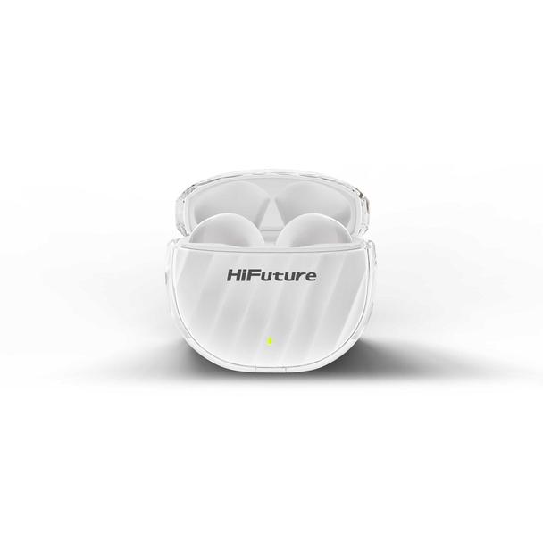 HIFUTURE słuchawki bezprzewodowe bluetooth TWS ENC IPX5 FLYBUDS3 Elegant białe
