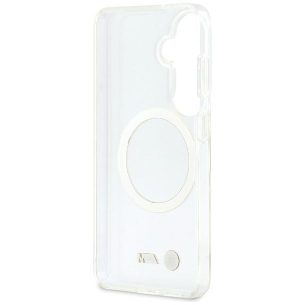 BMW futerał do SAMSUNG S26 BMHMS26S25HSMLKT (Magnetic IML Shockproof W/ Metal Logos) transparentny