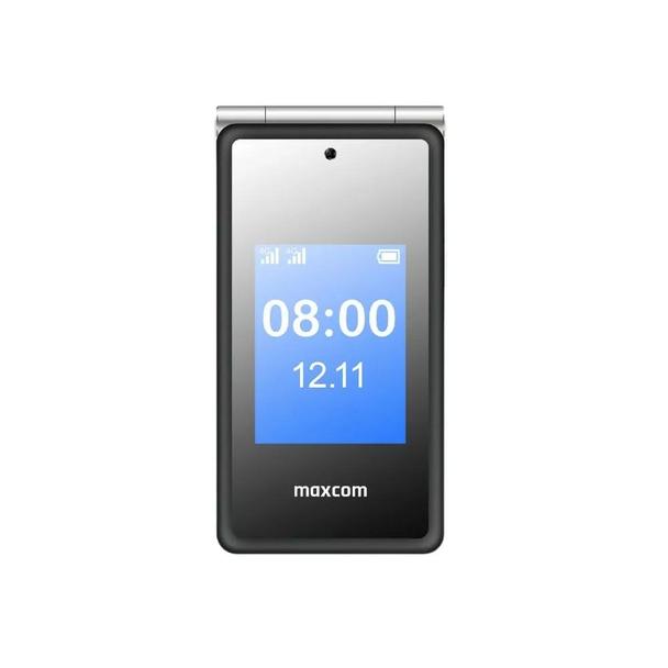 MAXCOM telefon dla seriora z klapką MM835 czarny