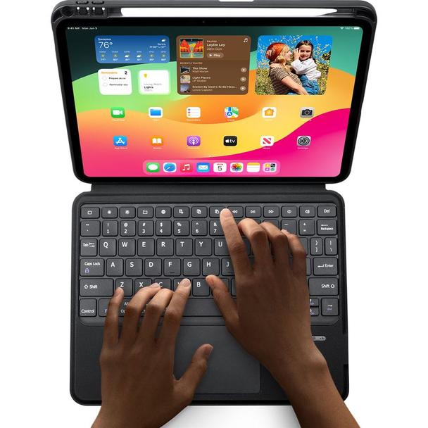 DUX DUCIS etui DK składane z klawiaturą bezprzewodową do iPad Pro 11 (2024) czarne