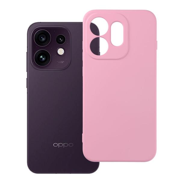 Etui na Oppo Reno 16 5G Silicone pudrowy róż