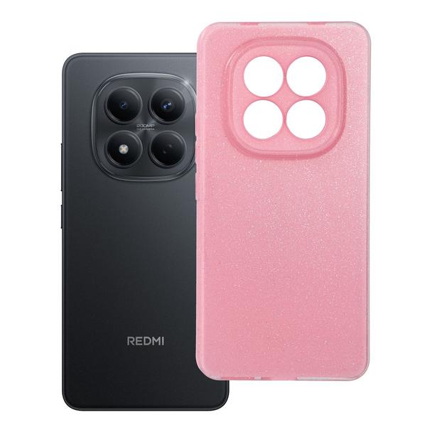 Etui na Xiaomi Redmi Note 15 PRO 4G Clear Case 2 mm Blink różowe