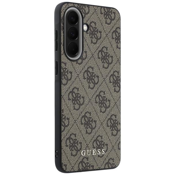 GUESS futerał do SAMSUNG Galaxy A57 GUHCSA57GF4GBR (PU 4G Classic Logo with Charm) brązowy