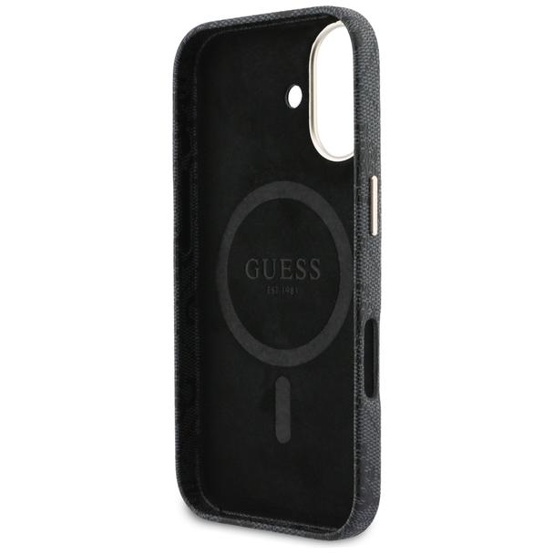 GUESS futerał do IPHONE 17 kompatybilny z MagSafe GUHMP17S5P4FWMSK (PU FW 4G Script) czarny