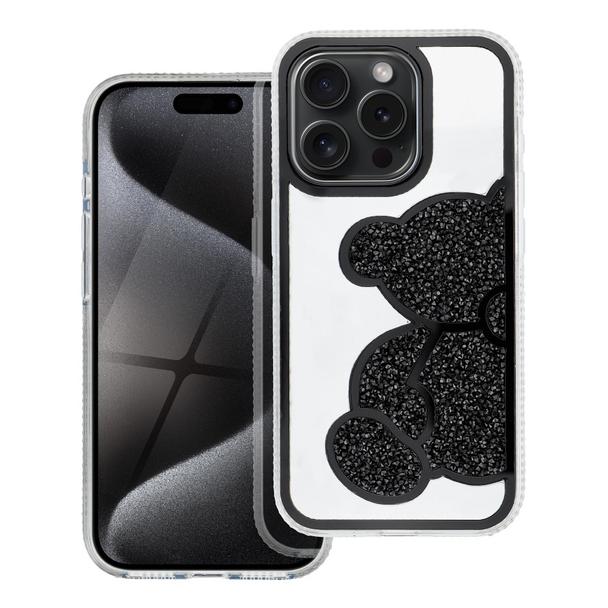 Futerał do iPhone 15 PRO Teddy Bear czarny