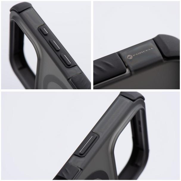 Etui na iPhone 16 PRO Forcell F-Protect BumperX Premium zgodne z MagSafe czarne 0INT