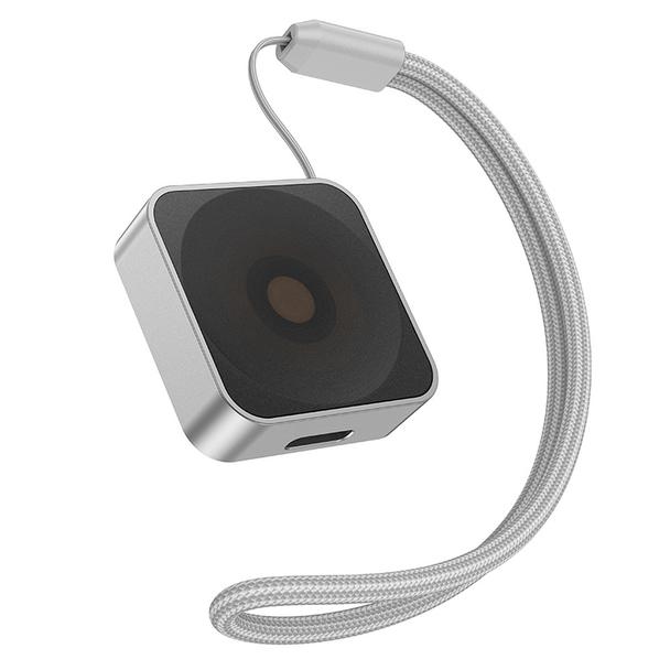 Ładowarka indukcyjna Hoco 2,5W kompatybilna z Samsung Watch CW56 CW56 srebrna
