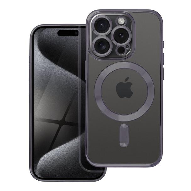 Futerał do iPhone 15 PRO Electro Mag Cover zgodny z MagSafe czarny