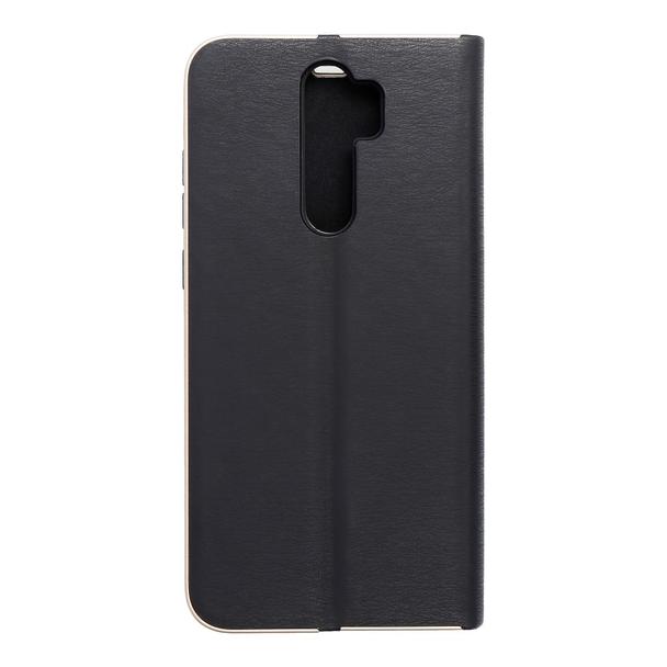 Etui z klapką na Xiaomi Redmi NOTE 8 PRO Luna Book Gold czarne
