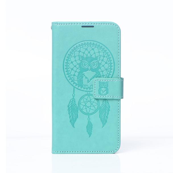 Etui z klapką na Xiaomi Redmi 9C / 9C NFC Mezzo Book łapacz snów zielone