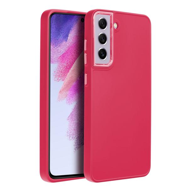 Futerał do Samsung S21 FE Frame magenta