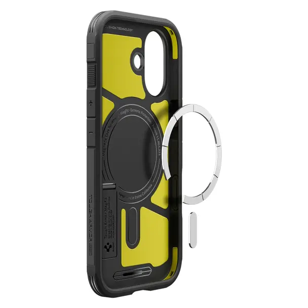 SPIGEN futerał TOUGH ARMOR MAG kompatybilny z MagSafe do IPHONE 17 black
