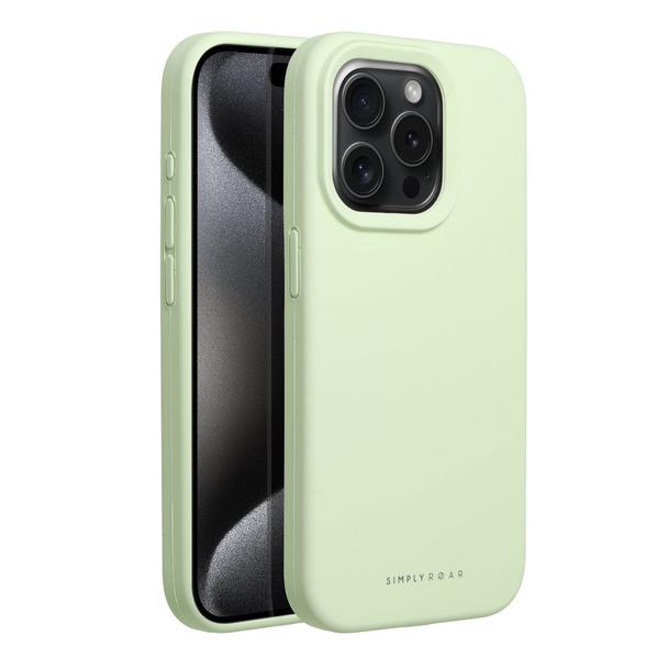 ROAR futerał CLOUD SKIN do IPHONE 15 Pro Jasnozielony