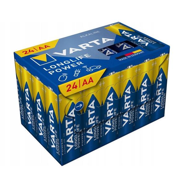 Baterie alkaiczne VARTA R6 (AA) LONGLIFE POWER 24 szt