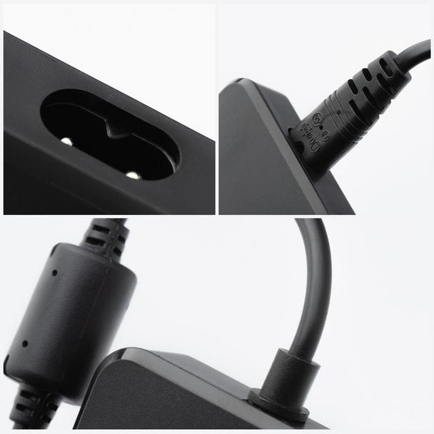 Uniwersalny zasilacz do laptopa 65W Forcell F-Energy USB C + 6 końcówek E856 czarny