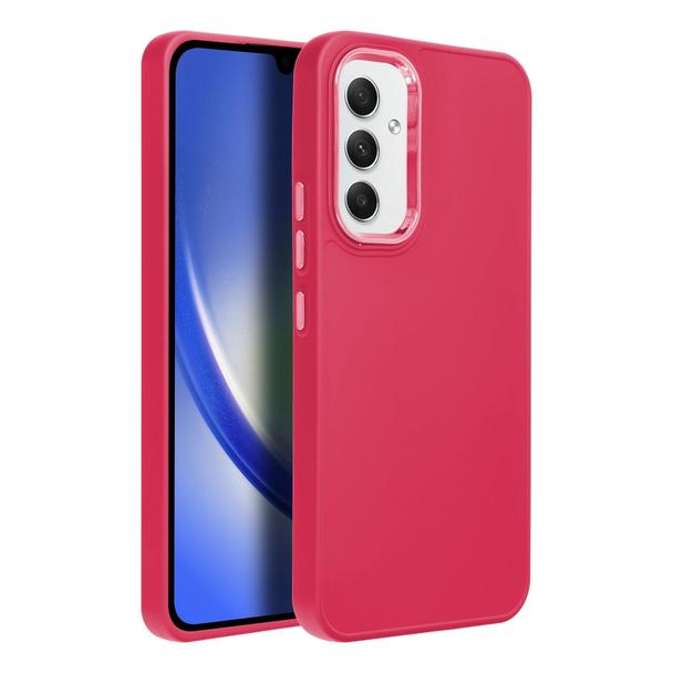 Futerał do Samsung A54 5G Frame magenta