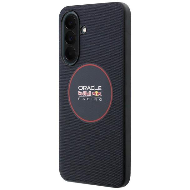 RED BULL futerał do SAMSUNG A37 RBHCA3724PUILVR (Meshed PU Red Ring & Metal Buttons) granatowy