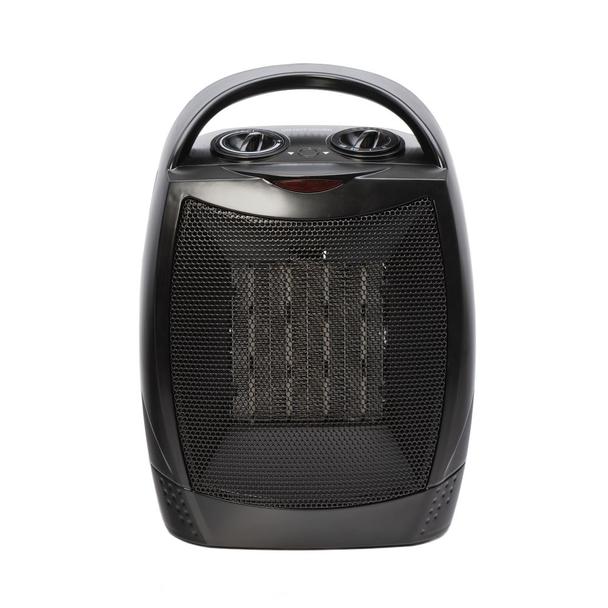 Termowentylator grzejnik ceramiczny 1500W  RC-K-398 czarny