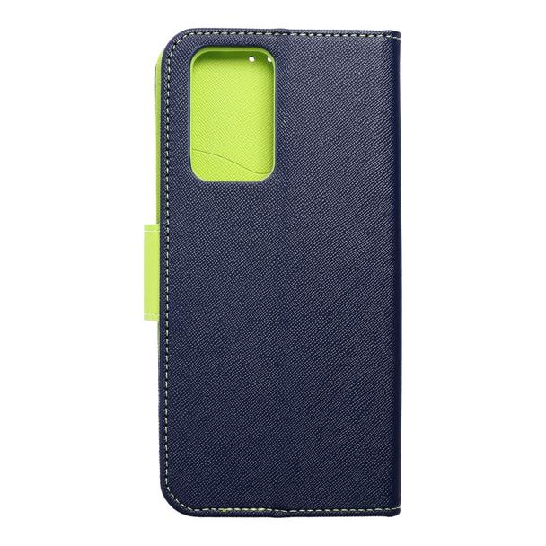 Kabura FANCY Book do XIAOMI Redmi Note 10 Pro / 10 Pro Max granatowo limonkowy