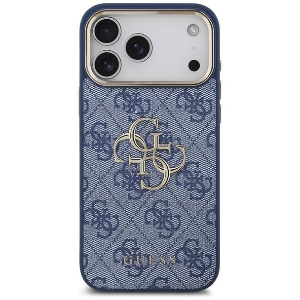 GUESS futerał do IPHONE 18 Pro Max/17 Pro Max (Big Classic Logo 4G) niebieski