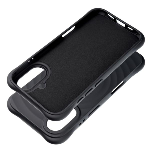 Silicone Zephyr Mag Cover kompatybilny z MagSafe do IPHONE 16 czarny