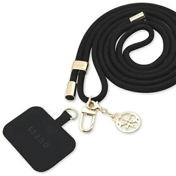 Zawieszka GUESS GUUCNMG4EK (Cord and 4G Charm / złoto czarny)