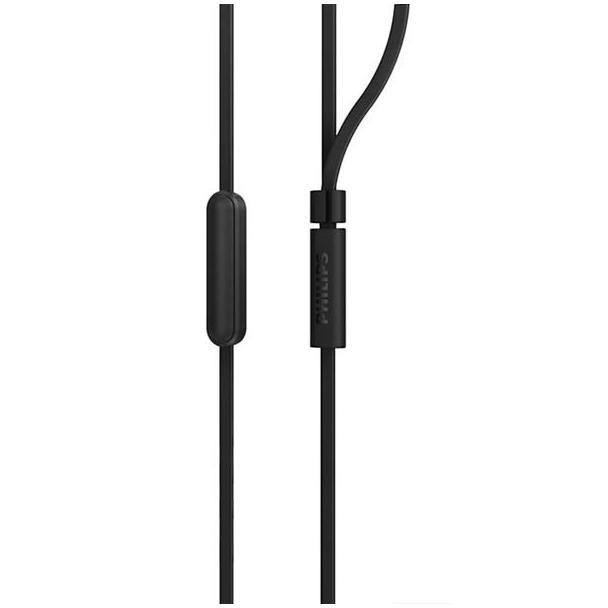 Słuchawki przewodowe douszne Jack 3,5 mm Philips TAE1105BK/00 czarne