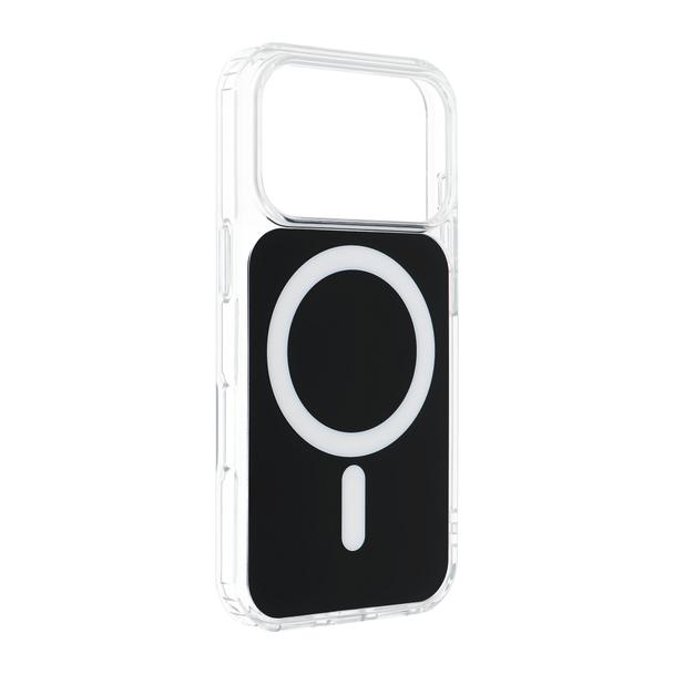 Futerał do iPhone 16 PRO MAX Clear Fusion Mag Cover zgodny z MagSafe czarny