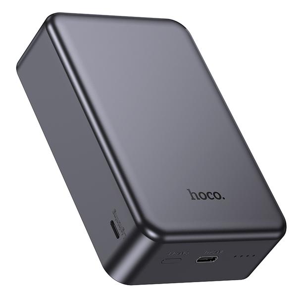 Powerbank zgodny z MagSafe 20000 mAh PD QC 2A 20W Hoco J160B szary