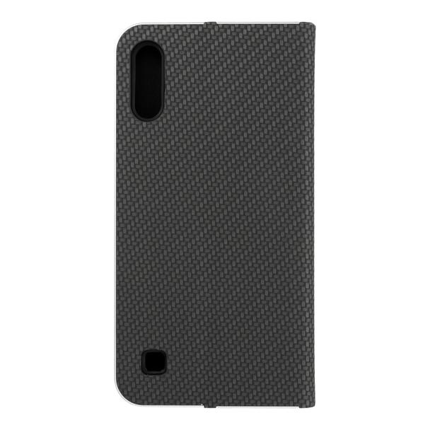 Etui z klapką na Samsung A10 Luna Book Carbon czarne