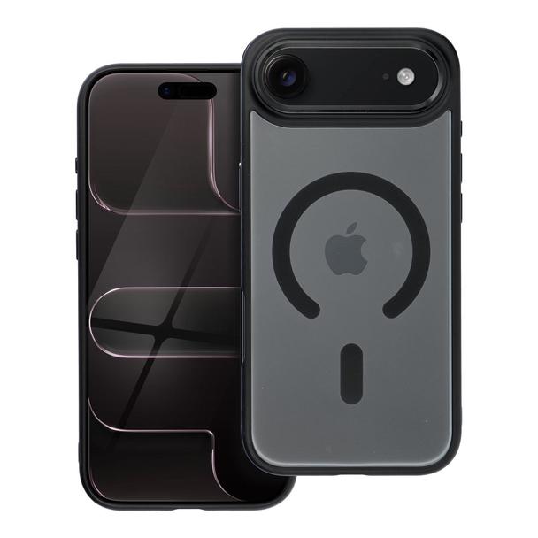 Futerał do iPhone 17 AIR Matte Mag Cover zgodny z MagSafe czarny