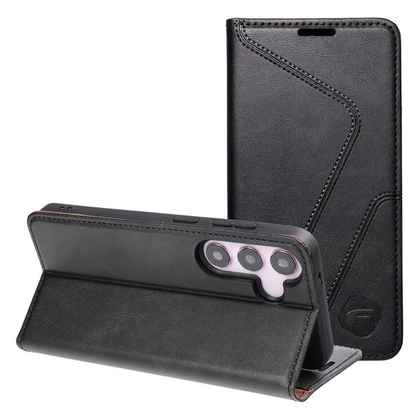 Pokrowiec na Samsung A16 5G Forcell F-Protect RFID Blocker Book czarny