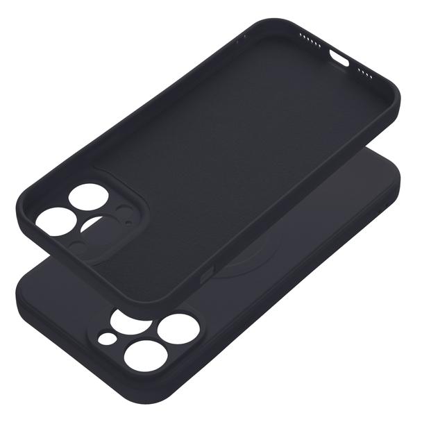 Futerał do iPhone 13 PRO Silicone Mag Cover zgodny z MagSafe czarny