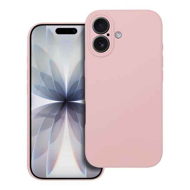 Futerał do iPhone 17 Silicone 2mm zgodny z MagSafe pudrowy róż