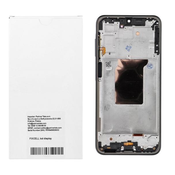 REWA wyświetlacz LCD do SAMSUNG A26 OLED czarny z ramka