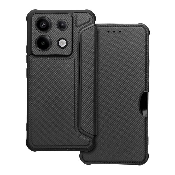 Etui z klapką na Xiaomi Redmi NOTE 13 PRO 5G Razor Book czarne
