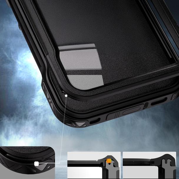 Futerał do iPhone 16 PRO MAX Shellbox GT wodoodporny zgodny z MagSafe czarny